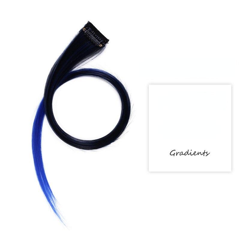 Градиентная невидимая бесшовная натуральная цельная прическа, окрашивание висячих ушей, синтетическая шиньон для цвета, мелирование длинных волос