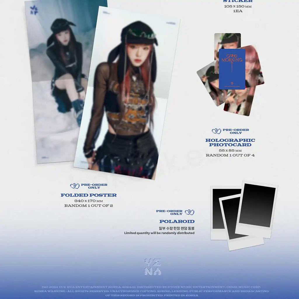 (PRE-ORDER) YENA - [GOOD MORNING] 3rd Mini Album