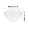 1PC Acrylic Facial Mask Essential Oil Bowl Facial Makeup Skin Care Tools Beauty Salon Essential Oil Bowl Thickening Mask Bowl