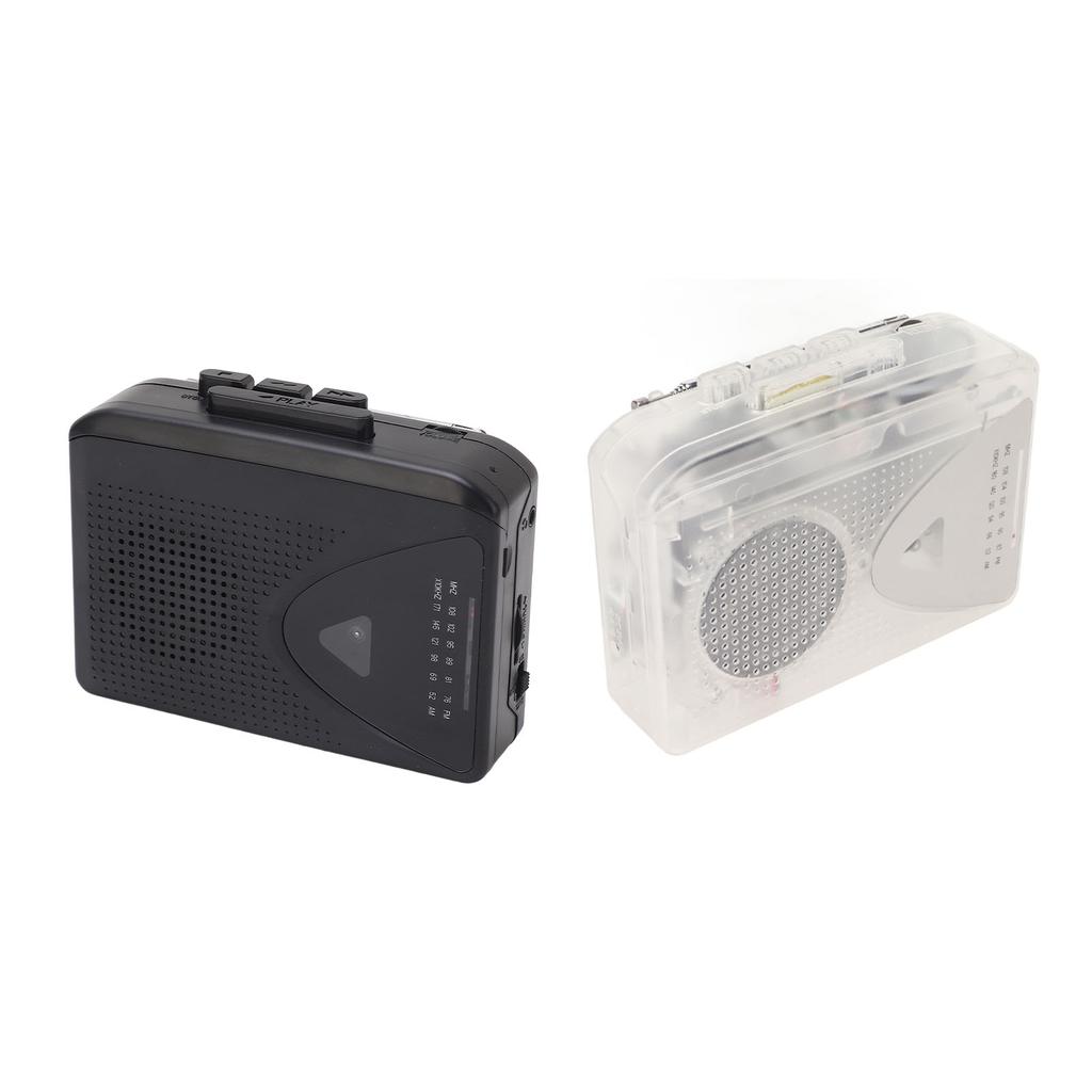 Портативный кассетный плеер FM AM радио стерео кассетный MP3-плеер с разъемом 3,5 мм и динамиком для