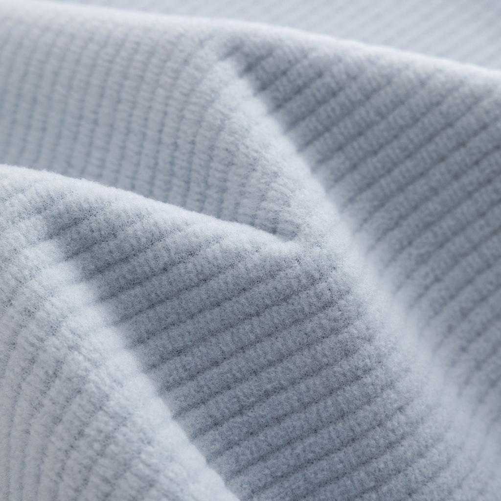 Anta Running Series 2025 Winter Long Sleeve Knitted T-Shirt Men Tops Frost-Tower-Gray 952545402-1