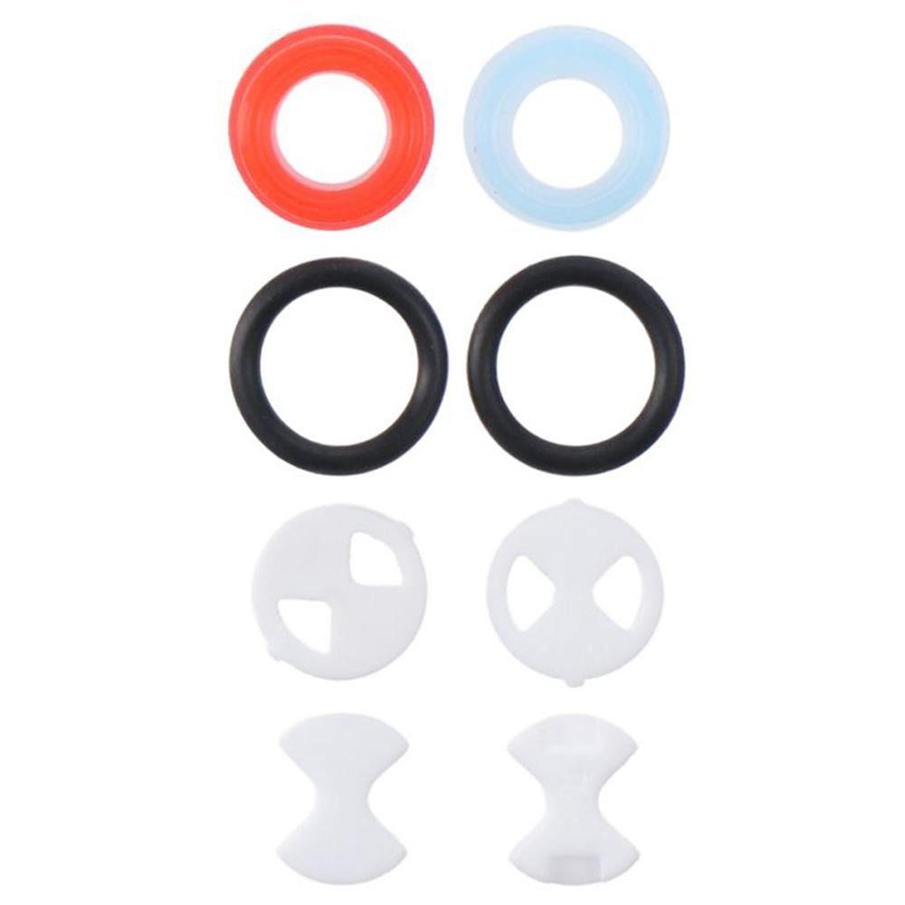 8 шт./комплект с 2 уплотнительными кольцами, керамическая дисковая силиконовая шайба, сменная прокладка клапана