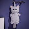 Cute Soft Plush Children's Shoulder Bag Cartoon Cat Baby Girls Round Bags Kids Handbags Coin Purse Diagonal Package