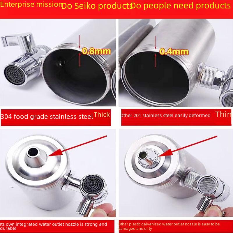 Ультрафильтрационный очиститель воды из нержавеющей стали 304 для кухонного крана
