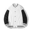 Men's Korean Style Spring Baseball Jacket - Trendy Patchwork Long Sleeve Top, Loose Fit, Handsome Outerwear