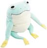 Shinada Global Mochi Series Mochikaeru Light Blue (Large) 22 X 22 X 30cm Plush Frog Animal MOKR-0350LB