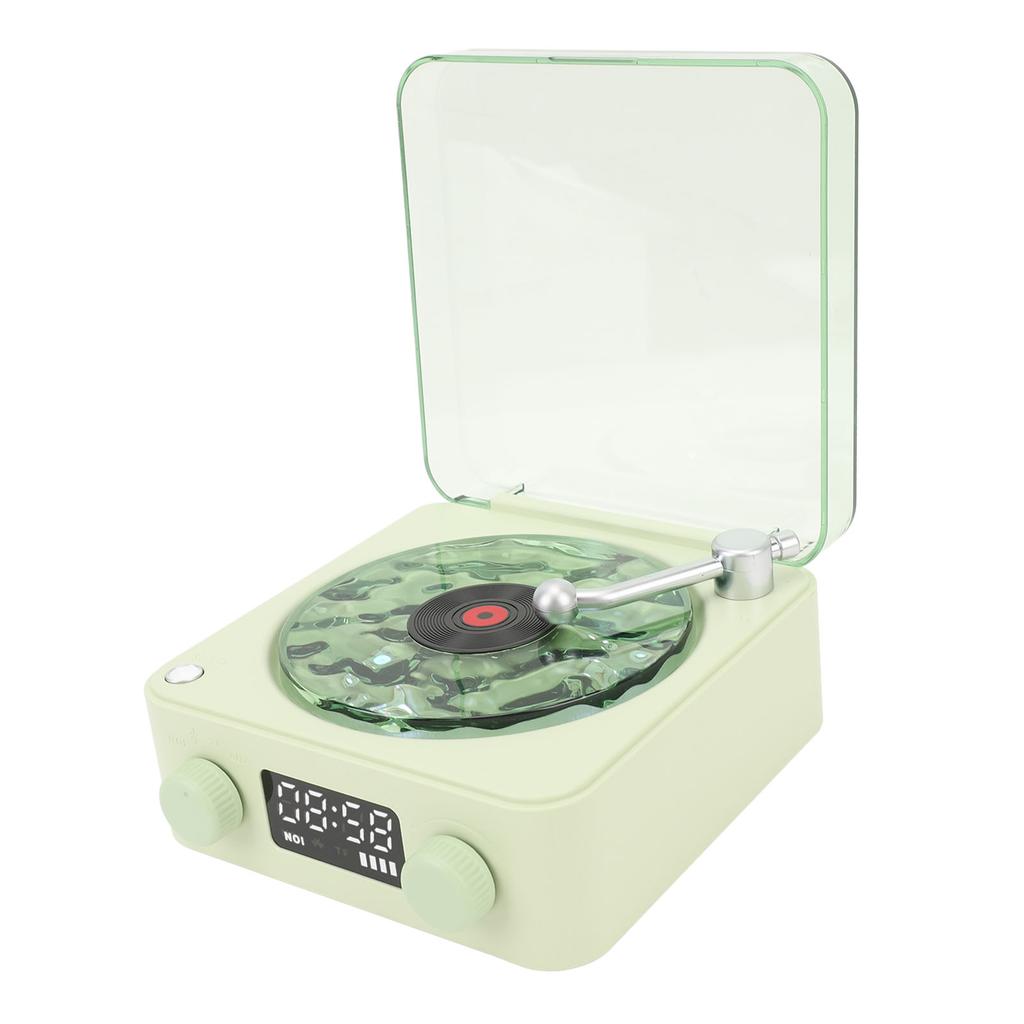 Винтажный проигрыватель пластинок Bluetooth-динамик 4 режима портативный беспроводной проигрыватель виниловых пластинок стереодинамик с