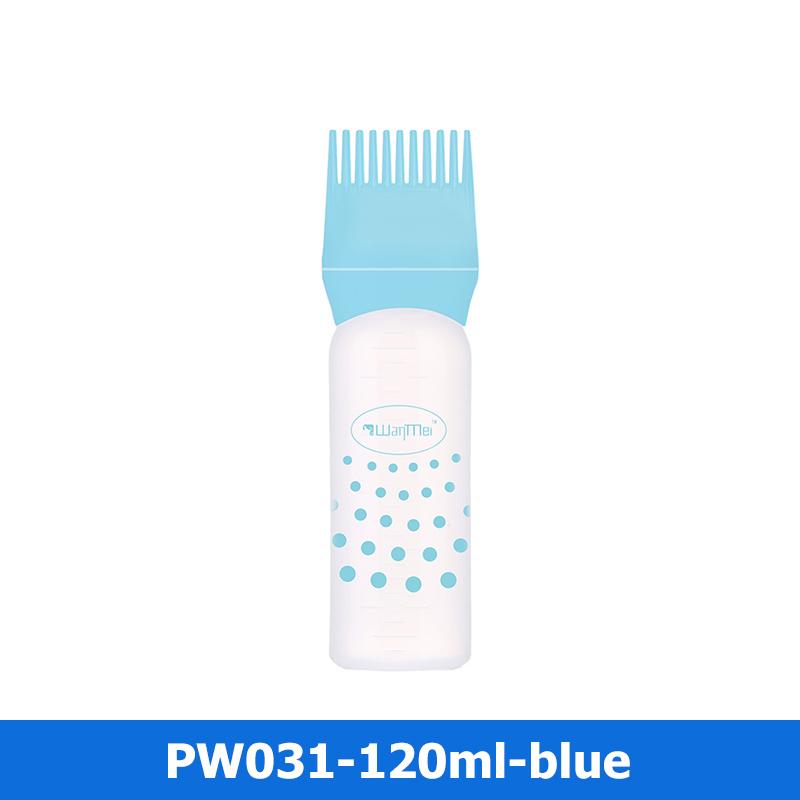 60/120/180 мл флаконы-аппликаторы для краски для волос huile Comb Brush 20 стилей мини-портативный флакон для шампуня для укладки волос инструмент для окрашивания волос