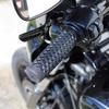 Ручки руля Harley для Street Bob, Fat Boy, Fat Bob, Street Glide и Big Glide - Резиновые накладки для модифицированных рулей.