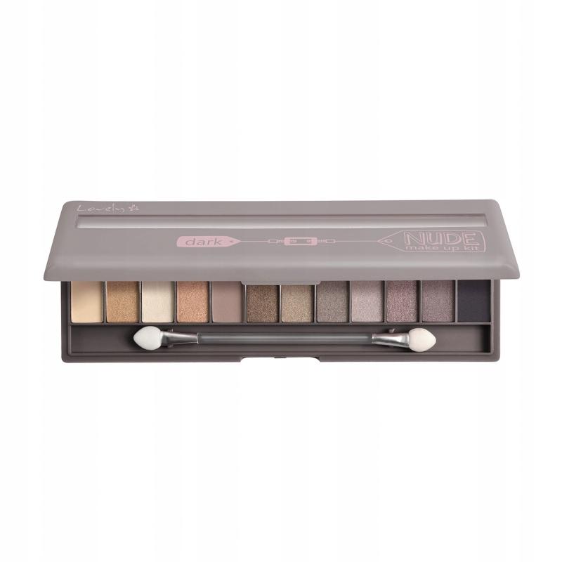 Lovely Make Up Kit Eyeshadow Palette, Dark Nude 13