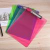 Durable Transparent Multifunctional Writing Board & Clip Folder