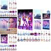 Рождественский календарь-обратный отсчет для K-pop женской группы, акриловый брелок с 24 аксессуарами, для подарка