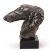 Chart Rosyjski Borzoj, Borzoi, Barzoi - Statuetka Psa, Popiersie Na Kamiennej Podstawie, Rzeźba, Trofeum Na Wystawę Psów Marki Art-Dog