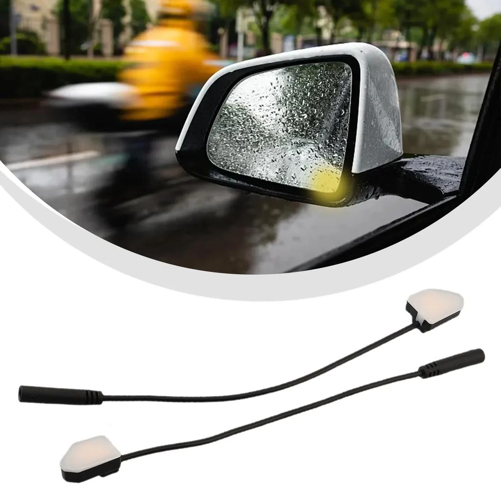 BSD Lens Light Alarm Safety Driving Vehicle Car Blind Spot Detection System 250MM Parts Accessories