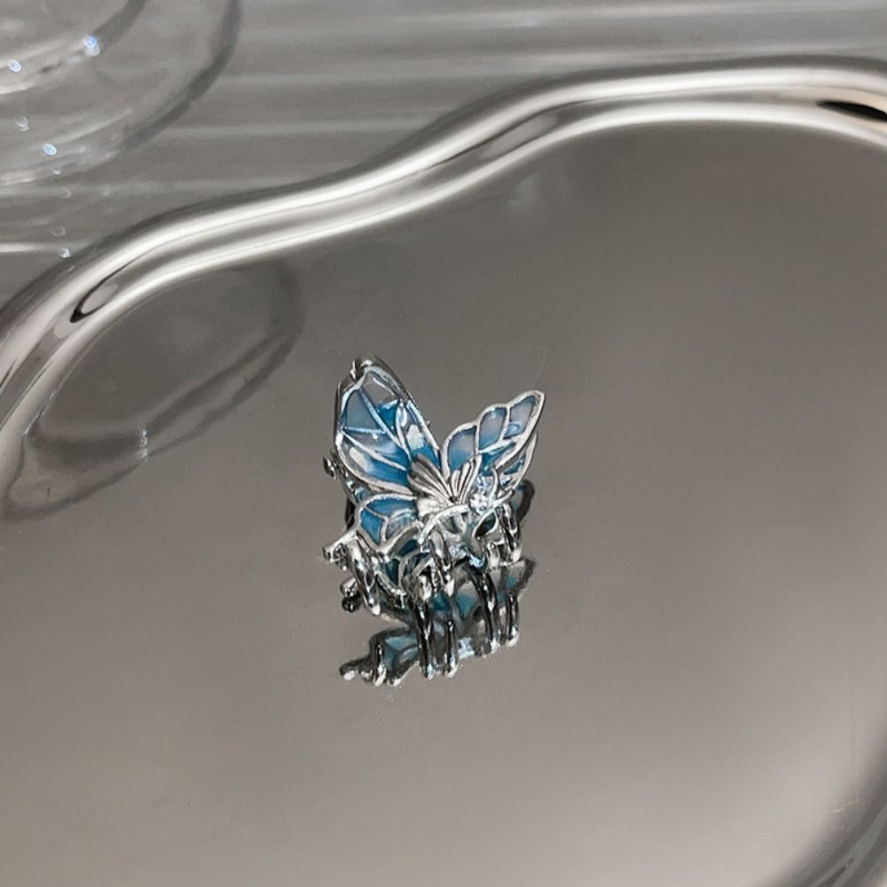 Hollow Animal Hair Clip Y2k Butterfly Hairpin Cute Mini Butterfly Hair Claw Daily