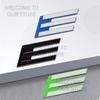 Car Decor Metal E Letter Emblem 3D Sticker Accessories For Peugeot EV 208 2008 308 5008 3008 iOn Expert Tail Rear Trunk Decals