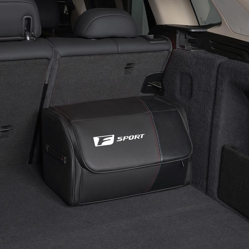 For Lexus F SPORT IS250 IS200 CT200h GS300 LS430 RX450h Key Chain Car Trunk Organizer Box Foldable Storage Bag Tidying Tools KQ7