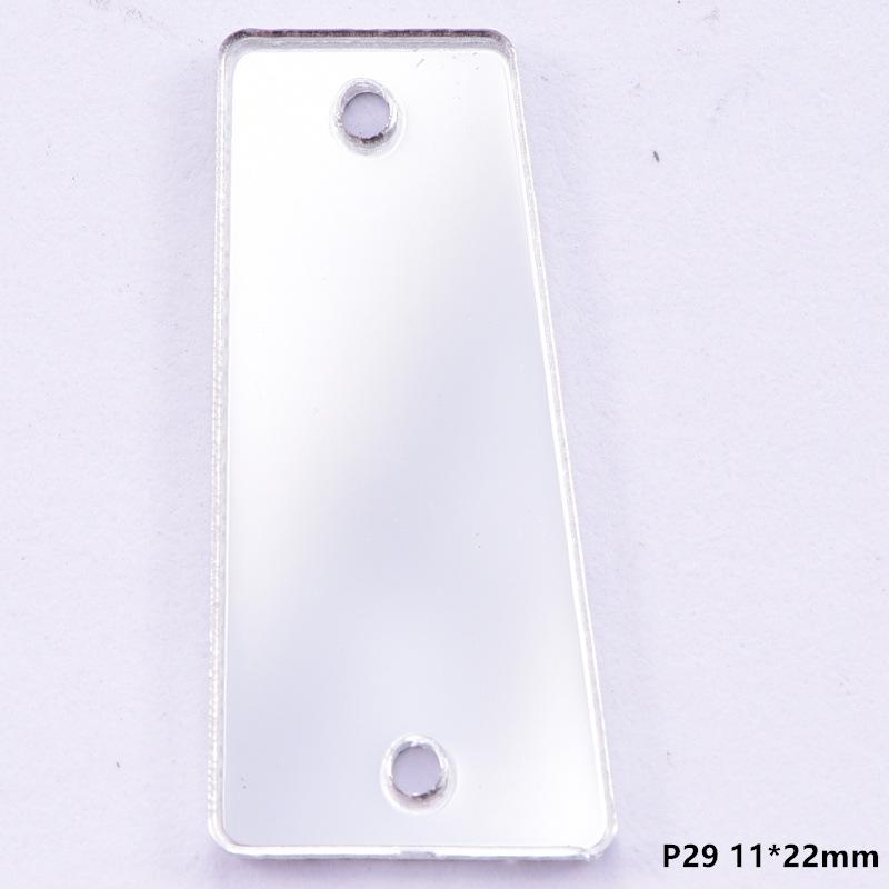 Акриловая ручная шовная дрель, зеркало специальной формы с плоским дном, сделай сам, украшение одежды, ювелирные изделия, зеркальные аксессуары, шовная дрель