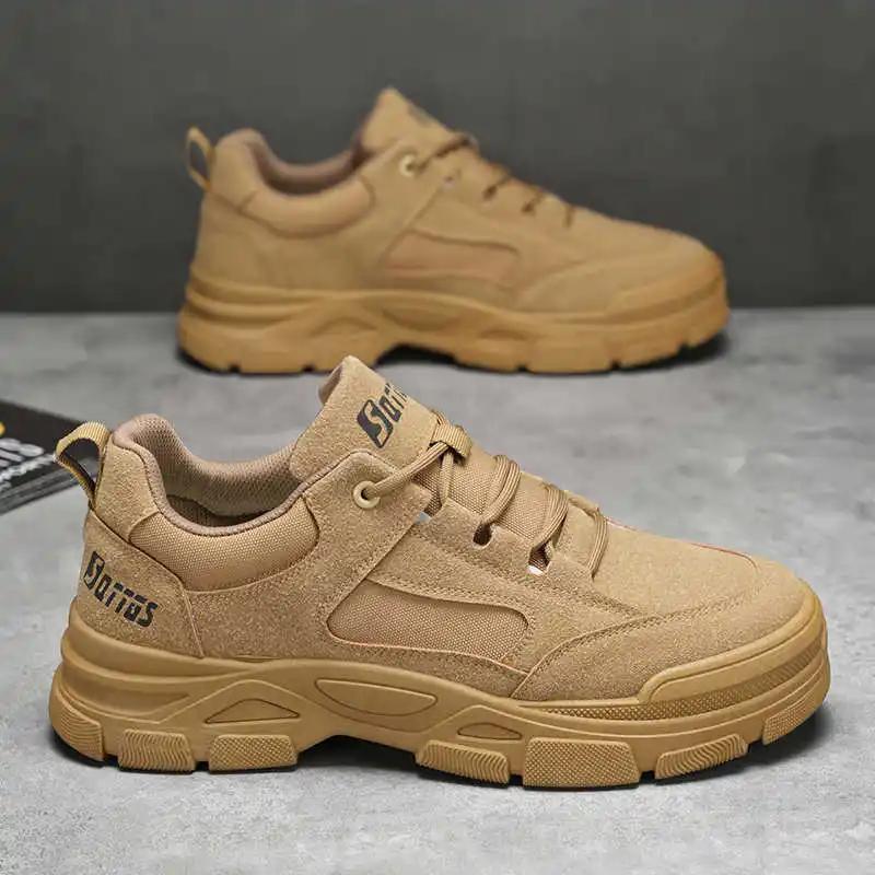 Camp PU Leather Walking Shoes Man Brown Sneakers For Men Sneackers Men Sport Joggings Technologies Jogging Funky