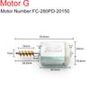 Azgiant FC-280 Car Power Door Locks actuator motor Replacement  High Torque High Speed Interior Replacement Parts Exterior parts