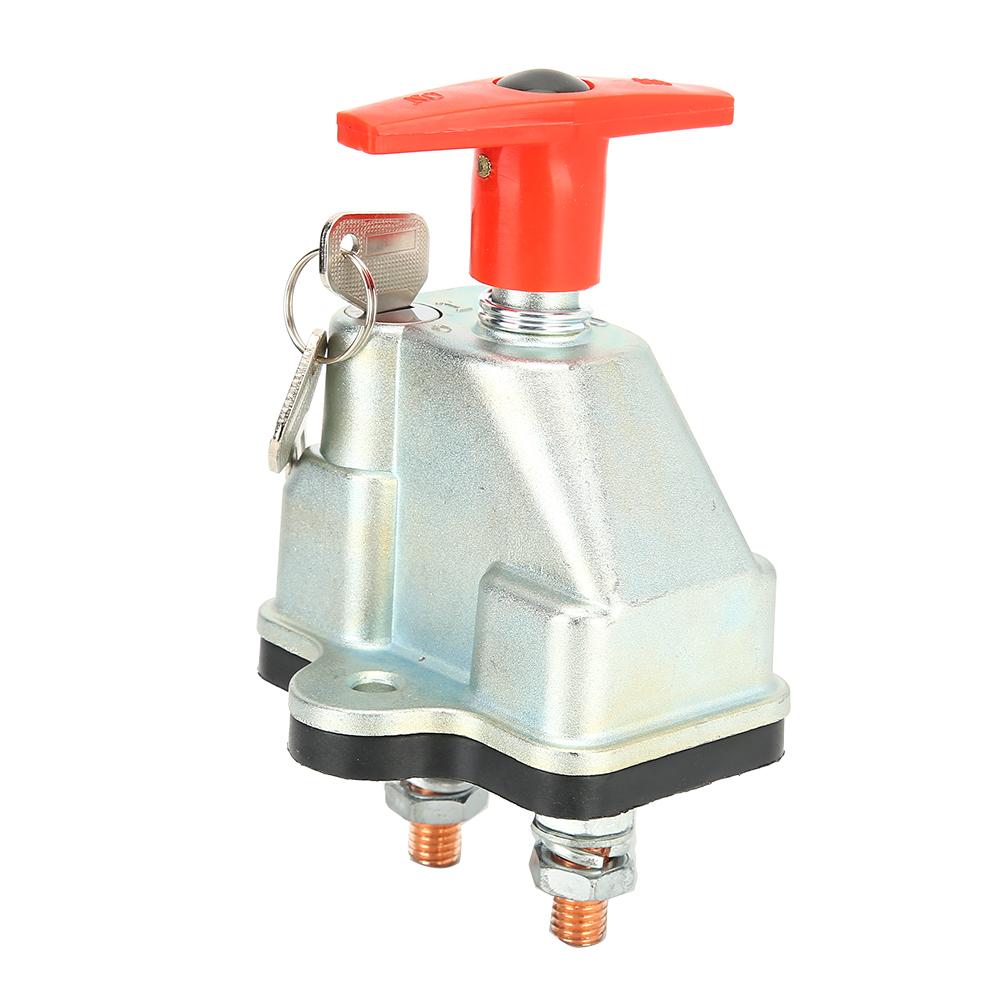 Универсальный выключатель изоляции аккумулятора Отключение питания Вкл/Выкл для автомобиля грузовика 12 24В 250А