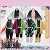 Breathable And Eye-catching Demon Slayer Kimetsu No Yaiba Nezuko Kids Cosplay Costume Perfect For Halloween And Fancy Dress Parties