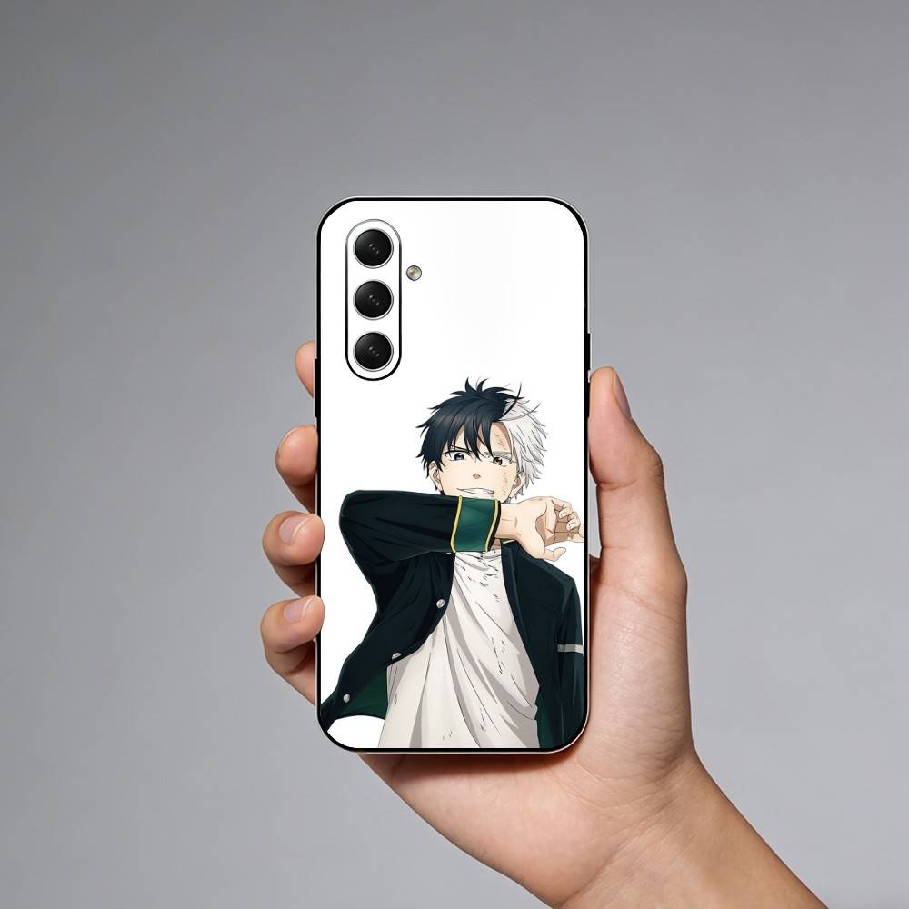 A-Anime W-Wind Breaker S-Sakura Phone Case For Samsung Galaxy A73,A21s,A22,A31,A52,A53,A71,A41Soft Black Shell