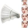 12Pcs New Shaper Beauty Brow Stencils Card Makeup Tool Eyebrow Template Eye Grooming