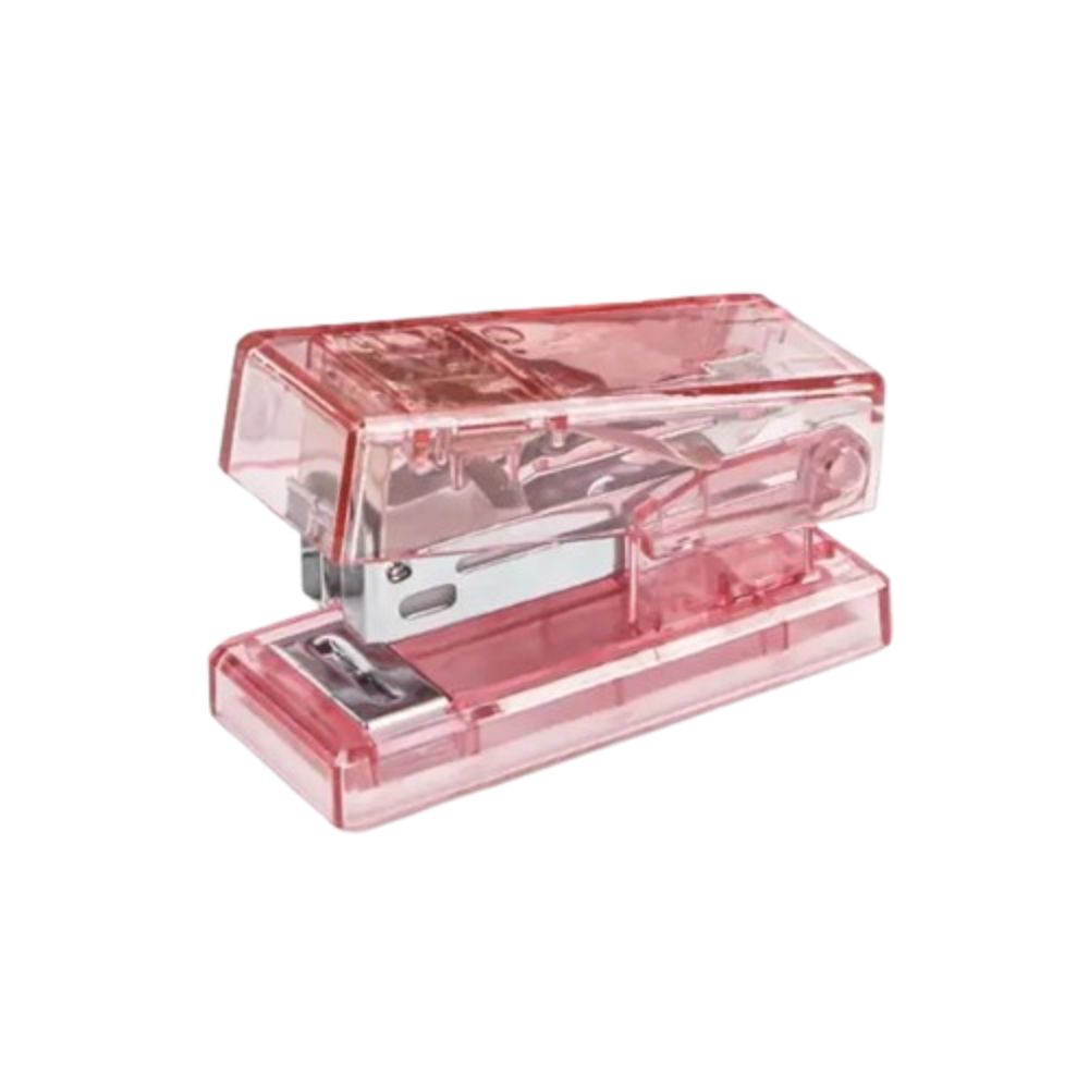 Mini Mini Stapler Transparent Paper Binder Set Office Binding Tools  School Office Supplies
