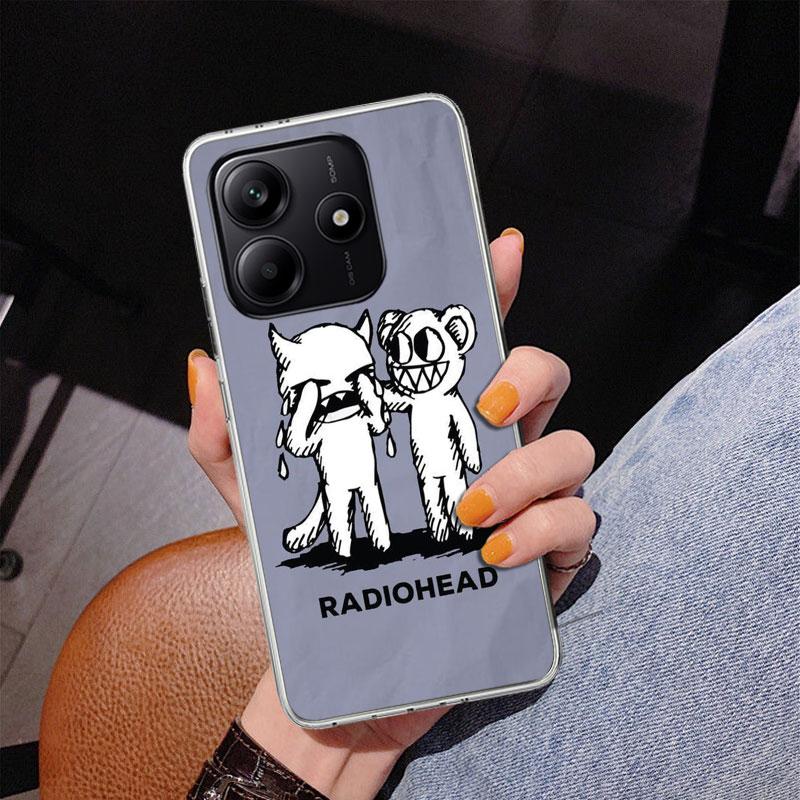 Чехол для телефона Bnad R-Radiohead для Xiaomi Redmi Note 15 14 14S 13 Pro Plus 12 12S 11S 11E 10S 10 11T 5G Уникальный чехол