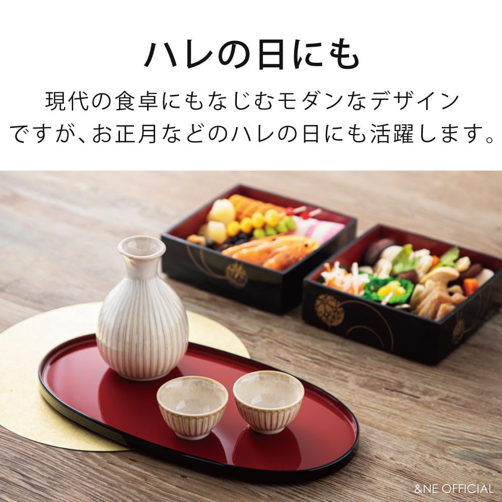 Керамический кувшин Токкури и чашки Очоко Мино-яки Приблизительный объем Сделано для микроволновой печи и посудомоечной машины Для горячего или холодного 1 Го и НЕ Набор, Сиронери, Кэ, 250 мл, Япония,