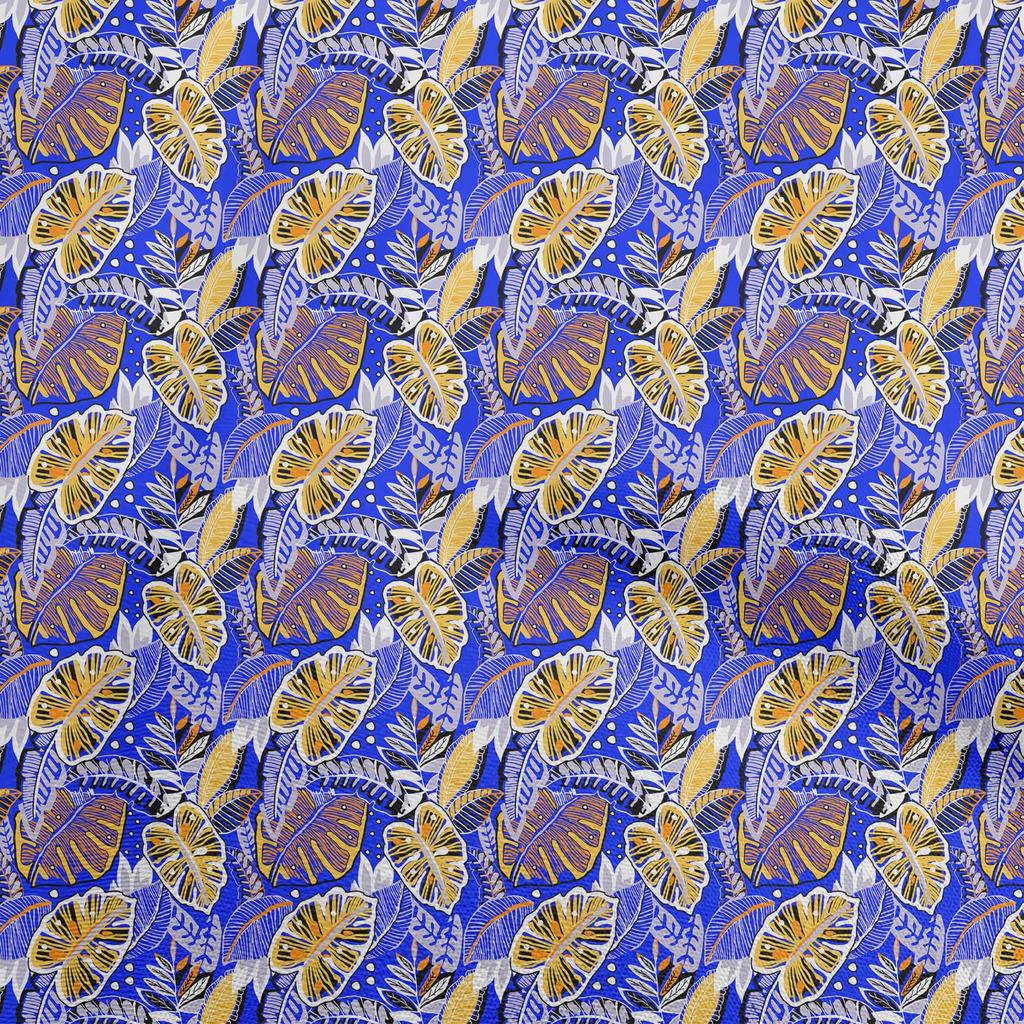 oneOone Ткань Cotton Flex темно-зеленого цвета, тропический материал для платья, ткань с принтом, по ярдам, 40 дюймов