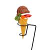 Iron For Wedding Birthday With Base Party Kitchen Tool Ice Cream Holder Display Rack Cone Holder