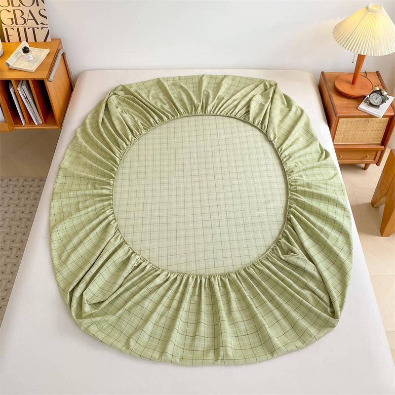 Однослойная простыня на подкладке из стираного хлопка и льна типа A Защитная простыня для матраса Simmons(Не включать наволочки)