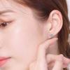 TikTok Kuaishou Прямой эфир Горячие продажи Серьги-снежинки с 2-каратными бриллиантами D цвета