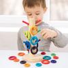 Wooden Tree Circular Hand Eye Coordination Puzzle Toy