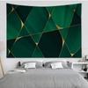 Геометрический узор Цветной гобелен Офисный гобелен для гостиной Домашний настенный декоративный гобелен