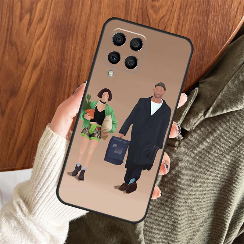 Leon The Professional Case For Samsung Galaxy M13 M33 M53 M15 M35 M55 M06 M16 M36 M56 M31 M12 M32 M52 M14 M34 M54