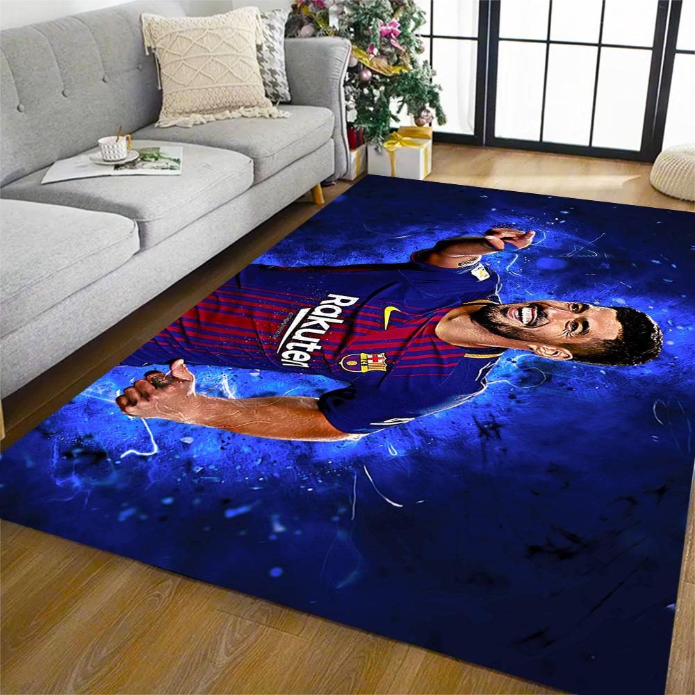 Ecuadorian Football Legend Floor Mat Perfect for Game Room Dormitory Kitchen Entryway Anti-slip Rug Anime Office Decor