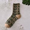 Носки женские на весну, с трехмерным рельефным рисунком, мягкие и удобные длинные женские носки