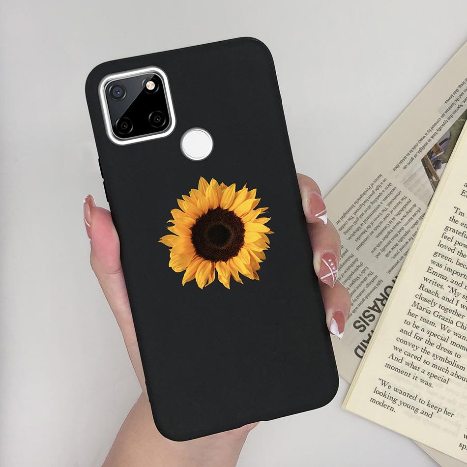 Для OPPO Realme C25 C25S C25Y Чехол Мультяшный Мягкий Силикон Матовый Ударопрочный Задняя крышка телефона Для Realme C 25 S Y Capa Funda Coque