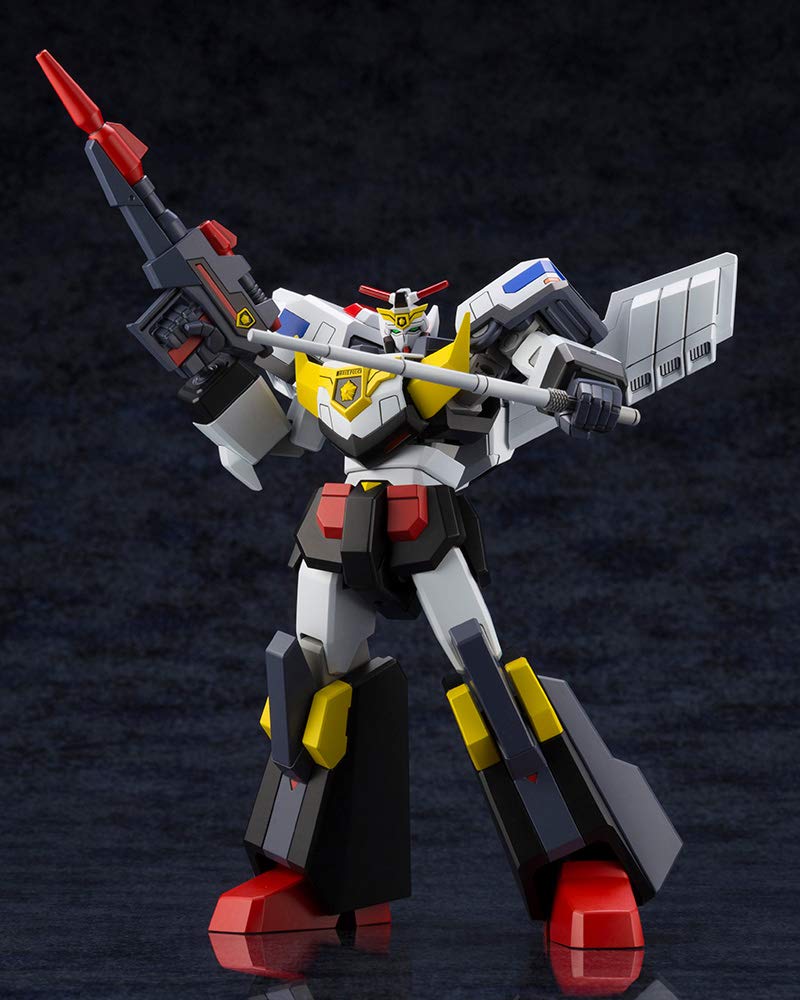 Juya Brave Police Height Approximately 165mm Plastic Model KP494 J-Decker Non-Scale