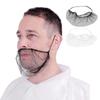 100Pcs Breathable Facial Beard Bib Bonnet Disposable Beard Cover Beard Turban  Mustache Styling Tool