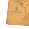 Map Of Middle-earth Movie Posters Ancient Ways Map Kraft Paper Adornment Picture Wall Sticker