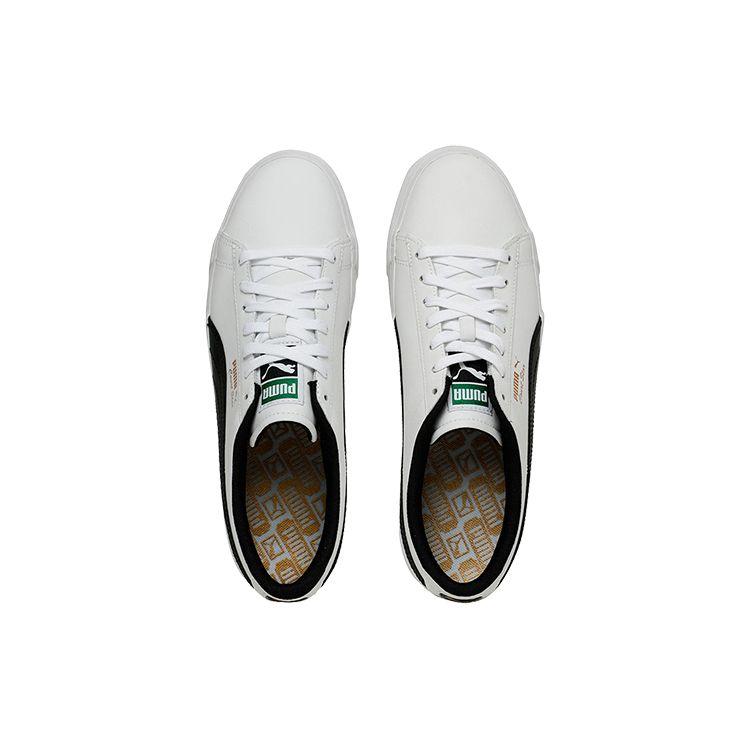 Puma Court Star Vulc Fs Sports Низкие кеды для скейтбординга Унисекс Кроссовки Белый Черный 369287-02