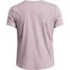 Under Armour Vanish Elite Vent Breathable Loose Casual Solid Color Cruit Neck Short Sleeve T Shirt Women T Shirts Fatigue-Gray 1386400-015