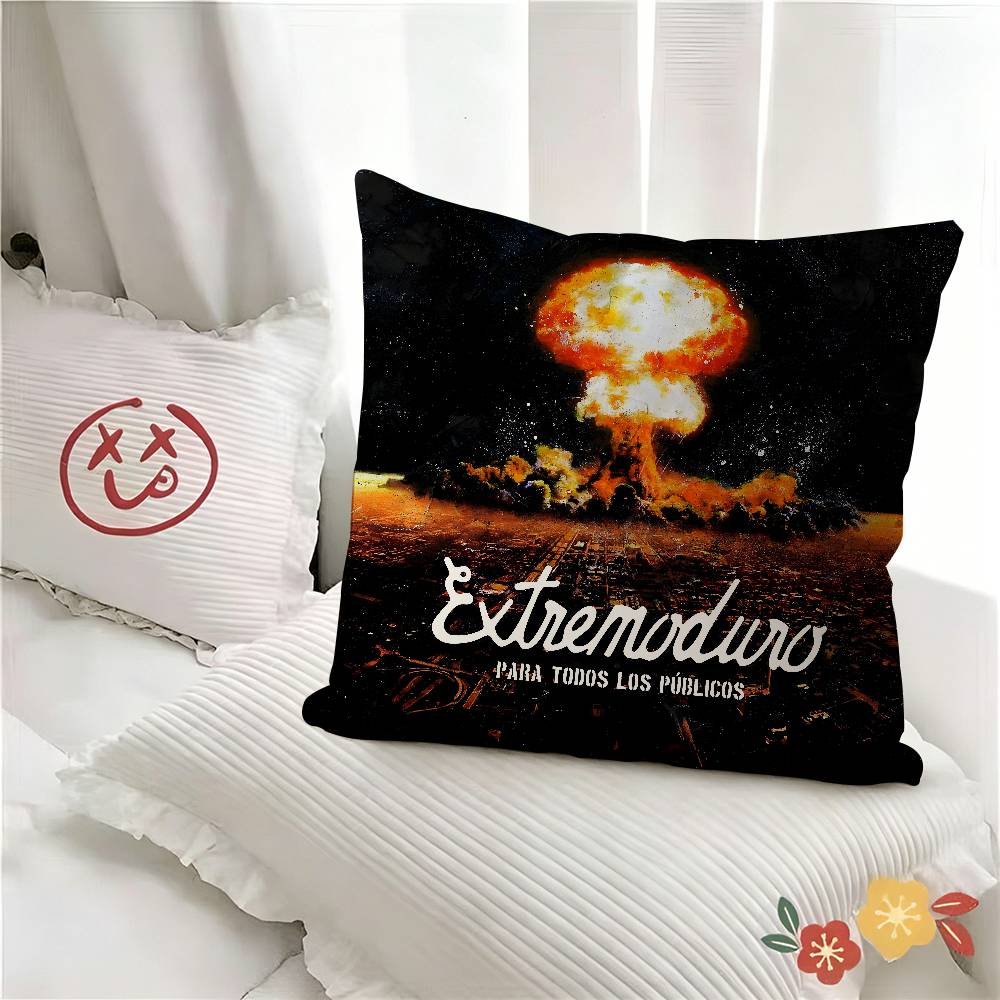 pc Album EExtremoduro Band Movie Pillow Case Fashion Square Pillowcase Bedroom Sofa Room Ins Decoration Leisure