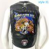 Vest Street Punk Vest Jacket Sleeveless Harley Motorcycle Badge Embroidered Vest