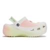 Crocs Classic Platform Clog 811 Ikumi Hanakage Special Shoe Box Tulip Detachable Accessories Clogs Women White Pink Green