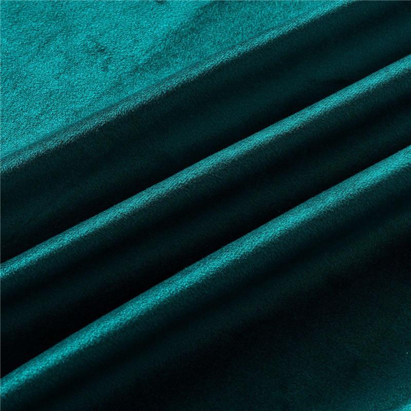 Модные современные однотонные бархатные затемняющие оконные шторы с высоким затенением, плотные шторы, декор для гостиной, спальни